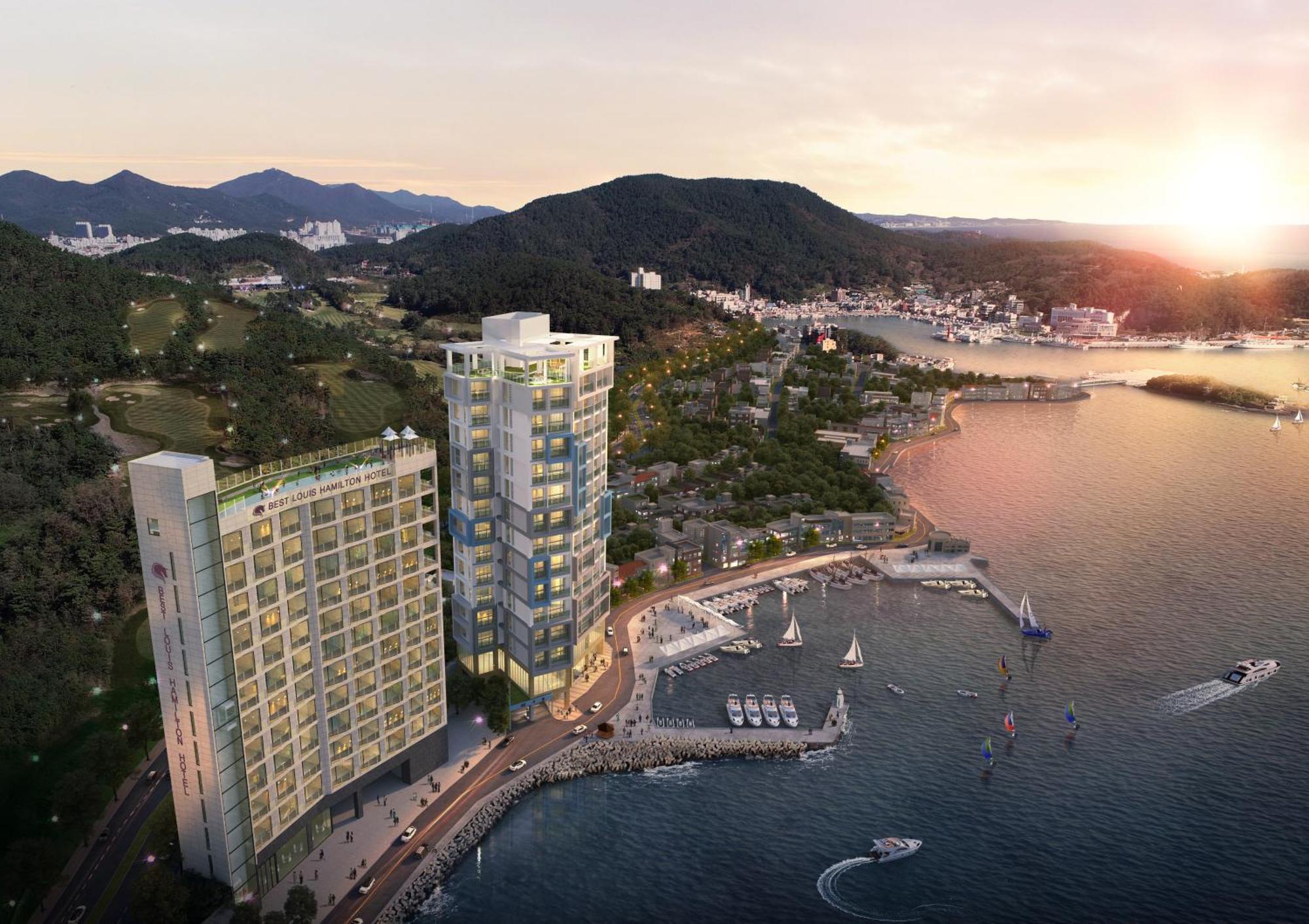 Best Louis Hamilton Hotel Ocean Terrace Busan Eksteriør billede